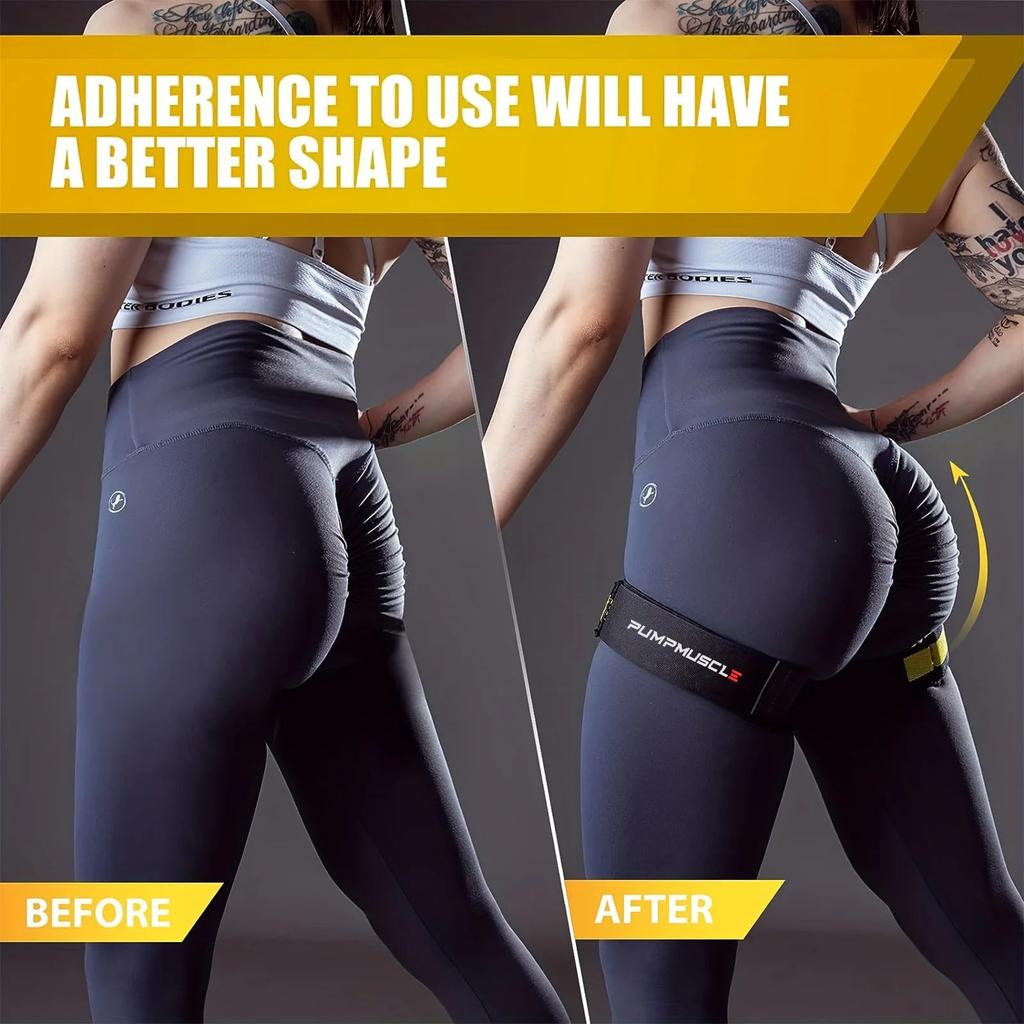 2pcs Adjustable Leg BFR Bands for Muscle Growth by HitMyNeed