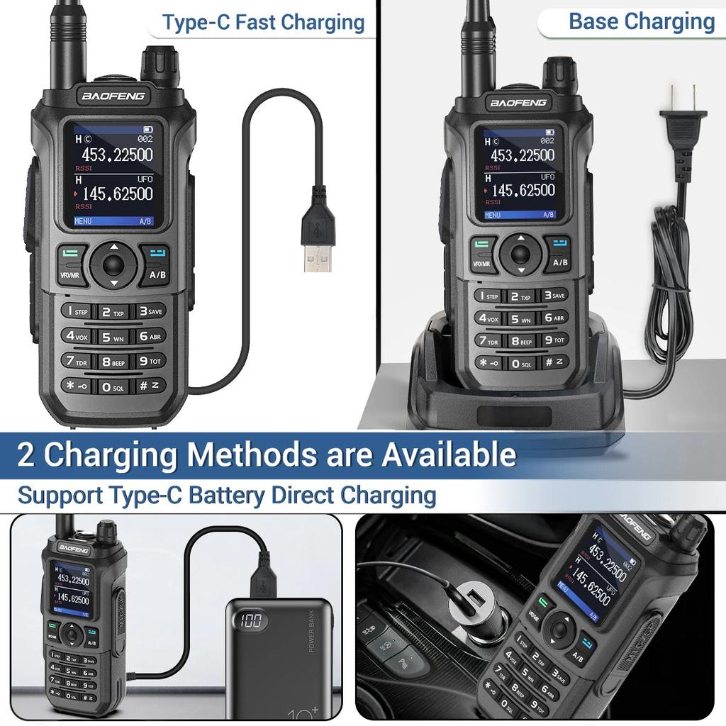 2PCS Baofeng UV-21 Pro Long Range Ham Radios by HitMyNeed