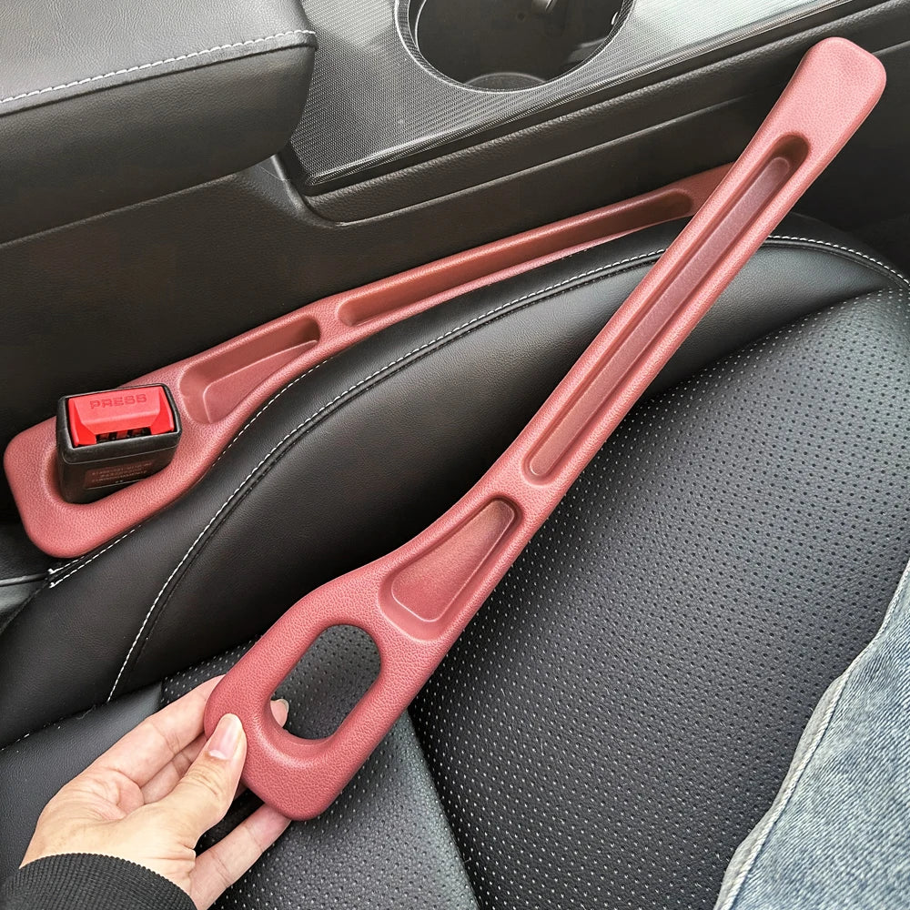 2Pcs Car Seat Gap Filler Console Storage Organizer 2pcs-red by HitMyNeed