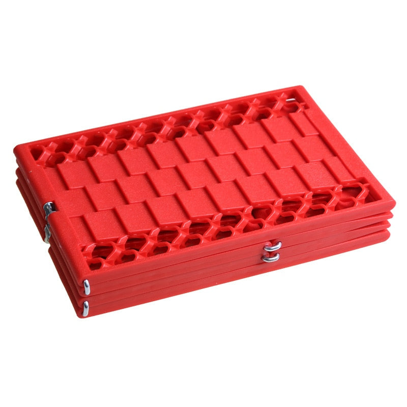 2pcs Foldable Rubber Traction Mats for Car Tires by HitMyNeed