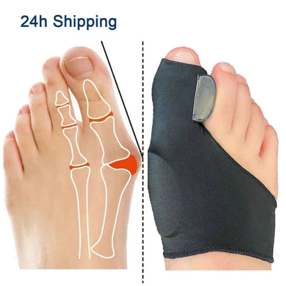 2pcs Hallux Valgus Toe Separator Bunion Corrector by HitMyNeed