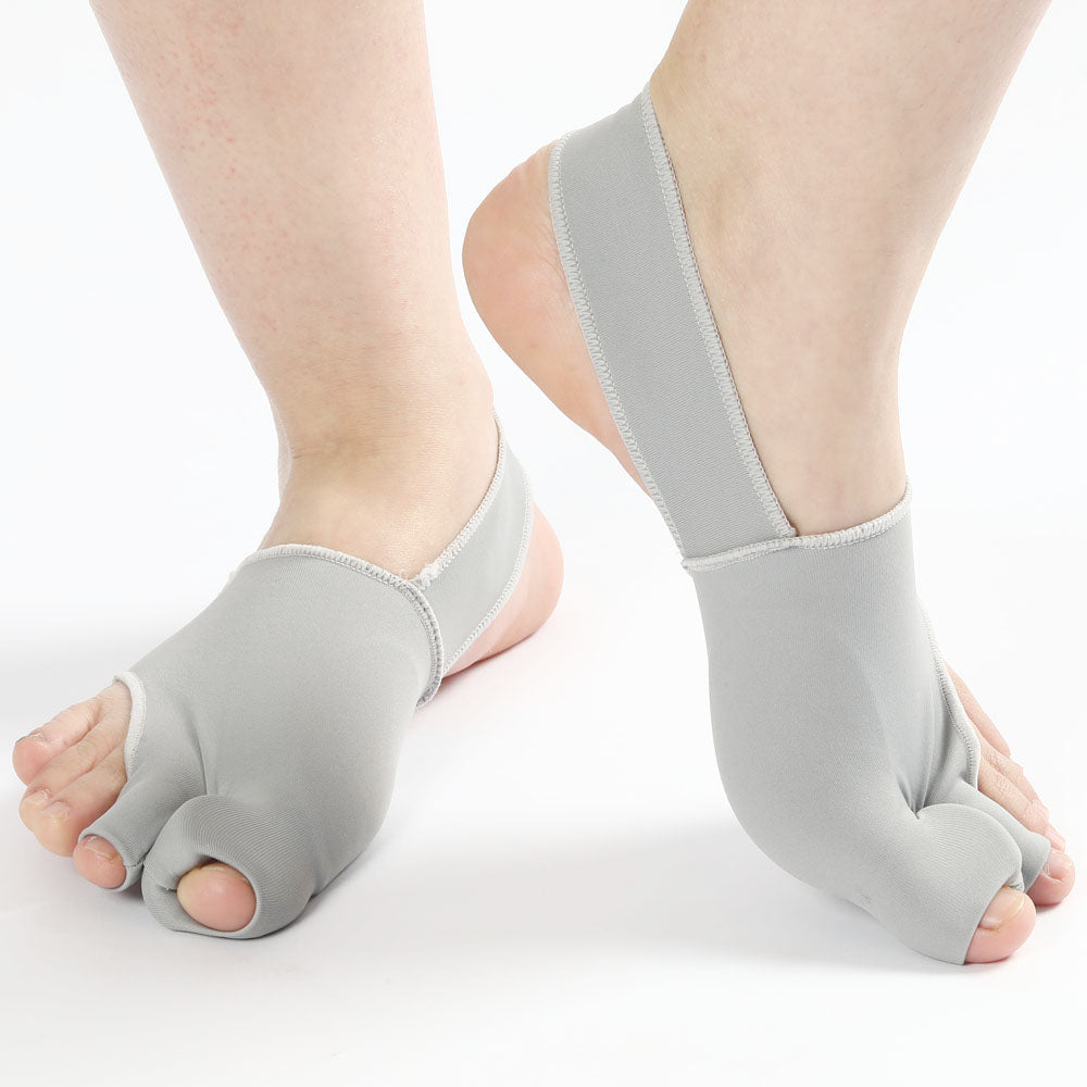 2pcs Hallux Valgus Toe Separator Bunion Corrector 1pairs-d-grey by HitMyNeed