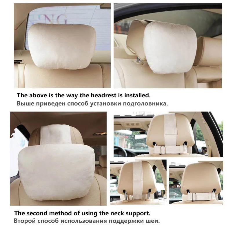 2pcs Maybach Style Car Neck & Lumbar Support Set by HitMyNeed