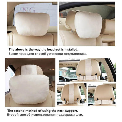 2pcs Maybach Style Car Neck & Lumbar Support Set by HitMyNeed