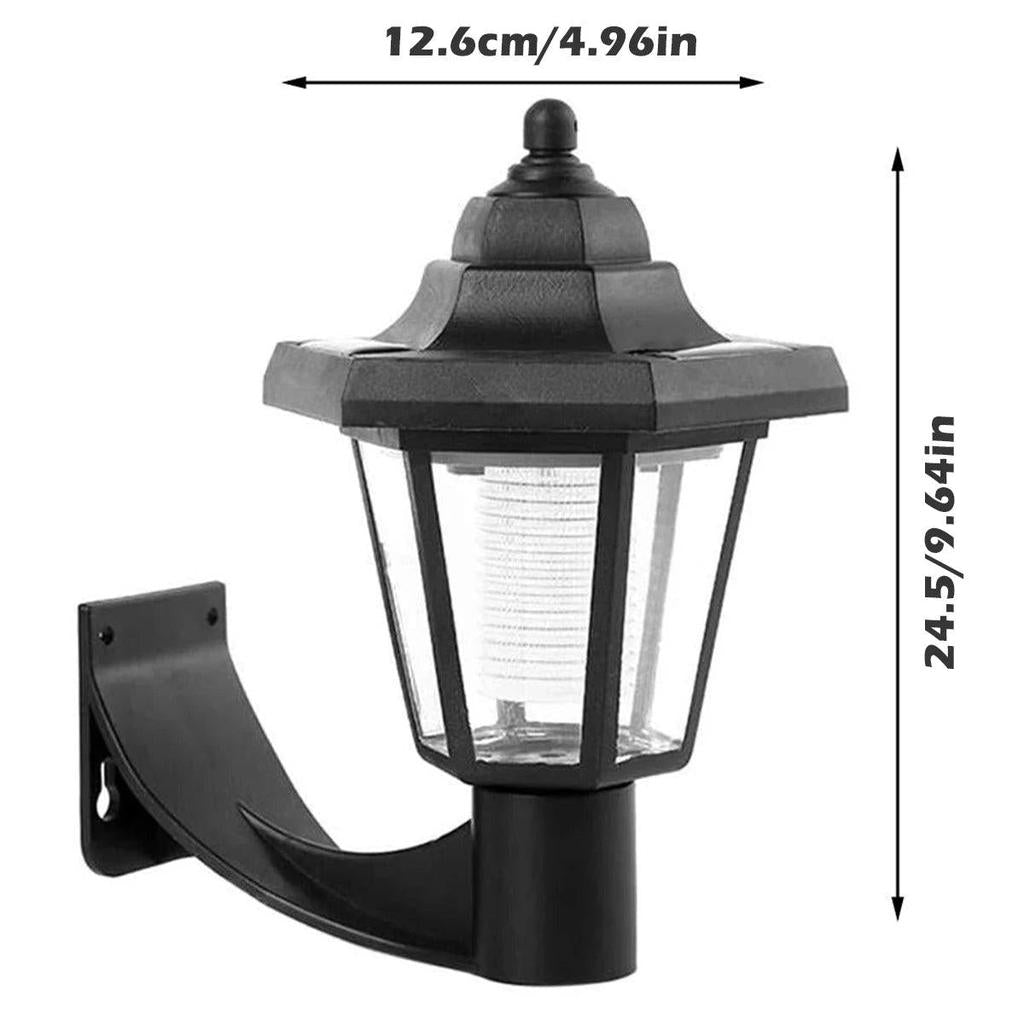 2pcs Solar Hexagonal Wall Lights IP44 Outdoor LED by HitMyNeed