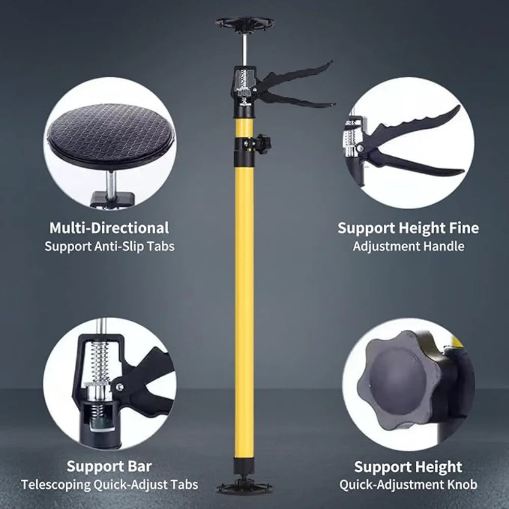 2pcs Telescopic Steel Support Rod Cabinet Jacks by HitMyNeed