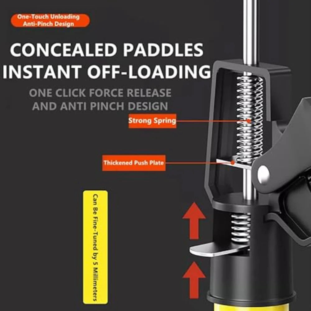 2pcs Telescopic Steel Support Rod Cabinet Jacks by HitMyNeed