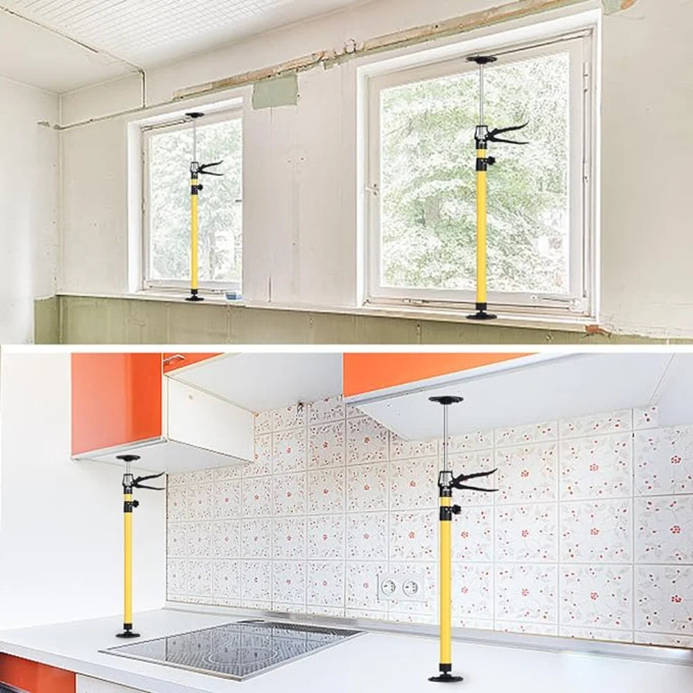 2pcs Telescopic Steel Support Rod Cabinet Jacks Short 30-60cm by HitMyNeed