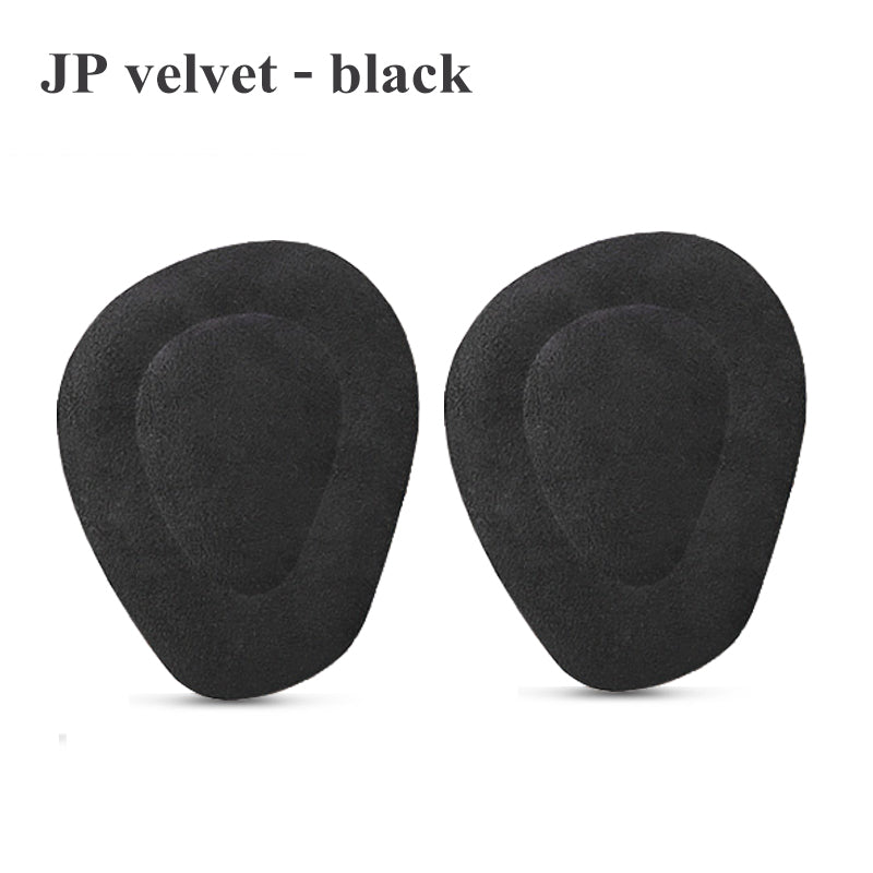 2x Gel Ball of Foot Cushions for Metatarsal Support jp-velvet-black by HitMyNeed