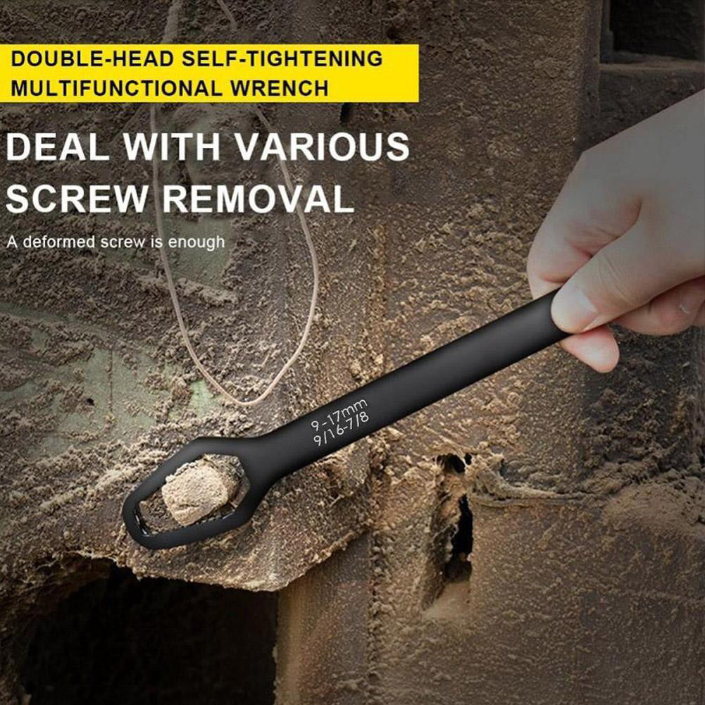 3-17mm Double-Head Torx & Hex Self-Tightening Wrench by HitMyNeed