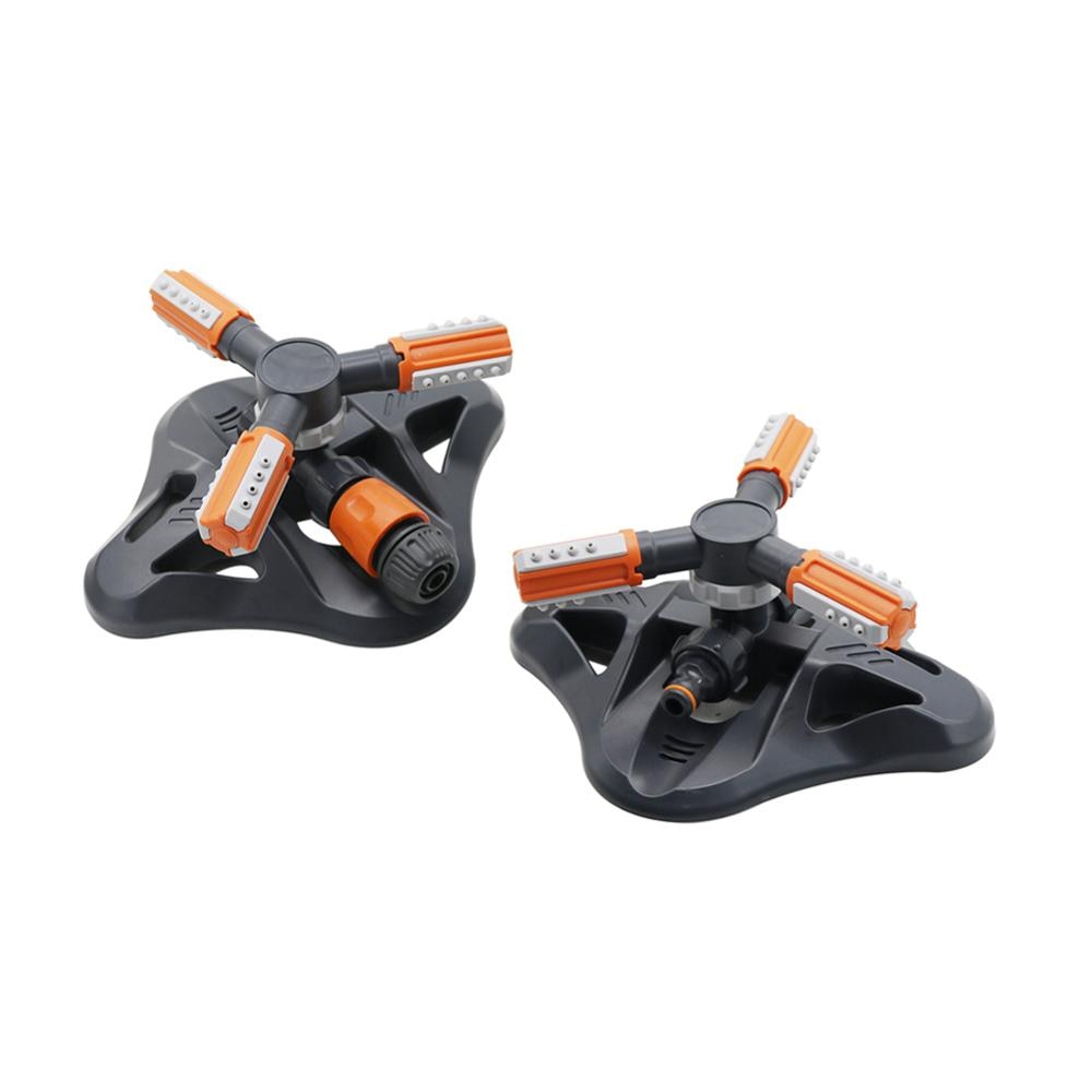 3-Arm Rotating Garden Sprinkler with 360° Coverage by HitMyNeed