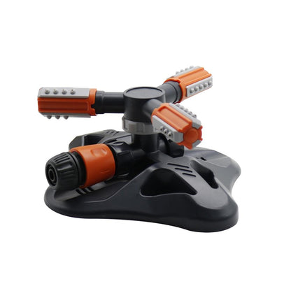 3-Arm Rotating Garden Sprinkler with 360° Coverage by HitMyNeed
