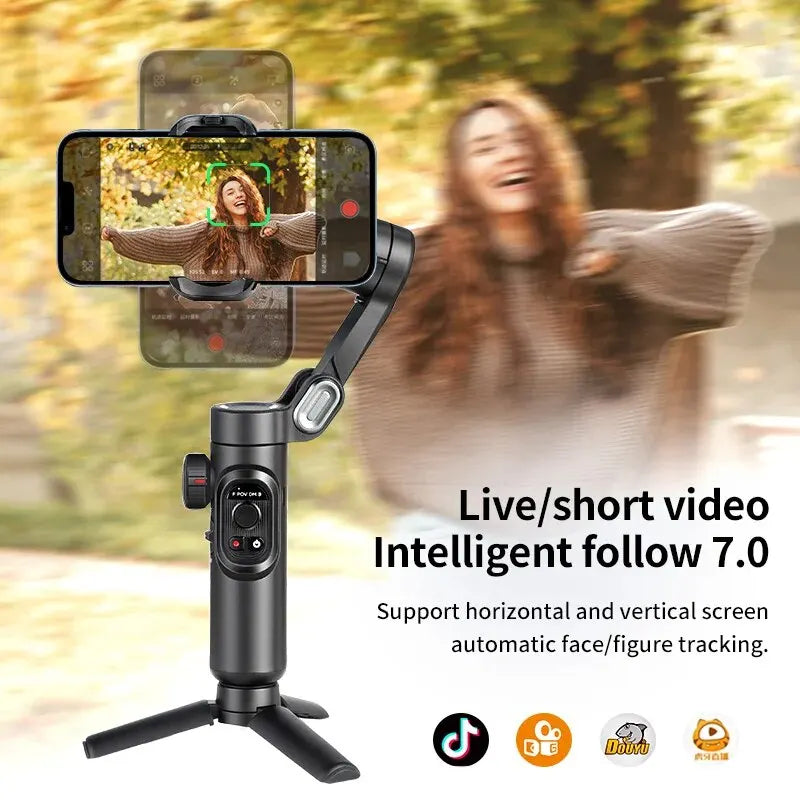 3-Axis Smartphone Gimbal SmartXE with AI Tracking by HitMyNeed