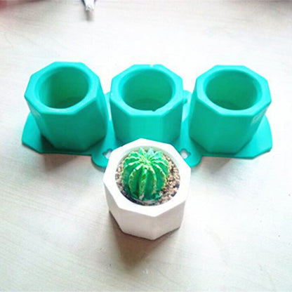 3-Cavity Silicone Casting Mold for DIY Projects by HitMyNeed