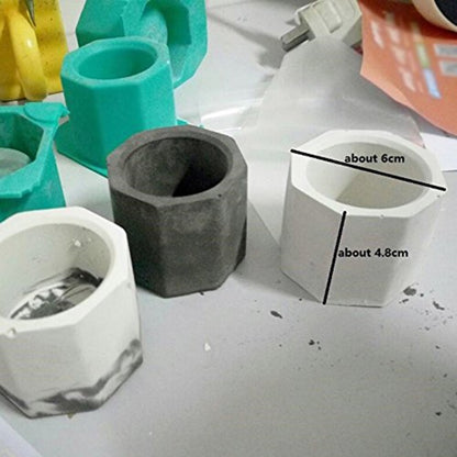 3-Cavity Silicone Casting Mold for DIY Projects by HitMyNeed