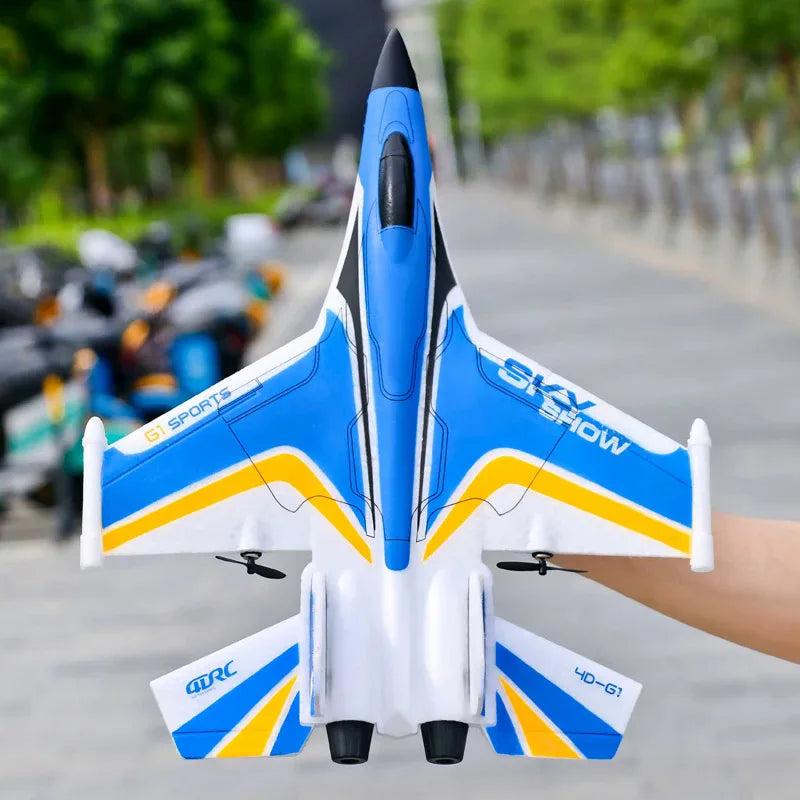 3-Channel Foam RC Glider Drone for Beginners blue by HitMyNeed