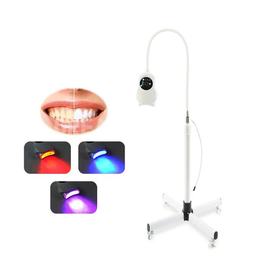 3-Color LED Teeth Whitening Lamp with Adjustable Height by HitMyNeed