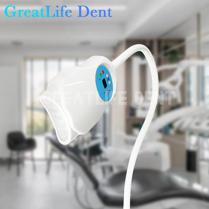 3-Color LED Teeth Whitening Lamp with Adjustable Height by HitMyNeed