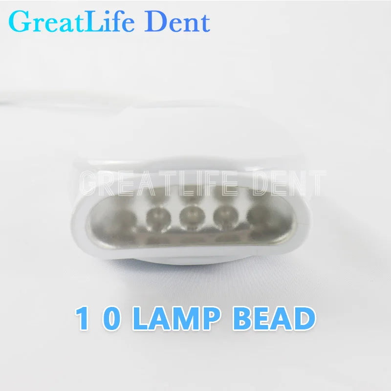 3-Color LED Teeth Whitening Lamp with Adjustable Height by HitMyNeed