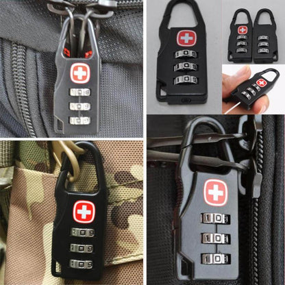 3-Digit Combination Suitcase Padlock by HitMyNeed