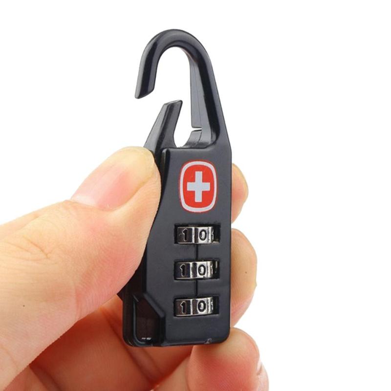 3-Digit Combination Suitcase Padlock by HitMyNeed
