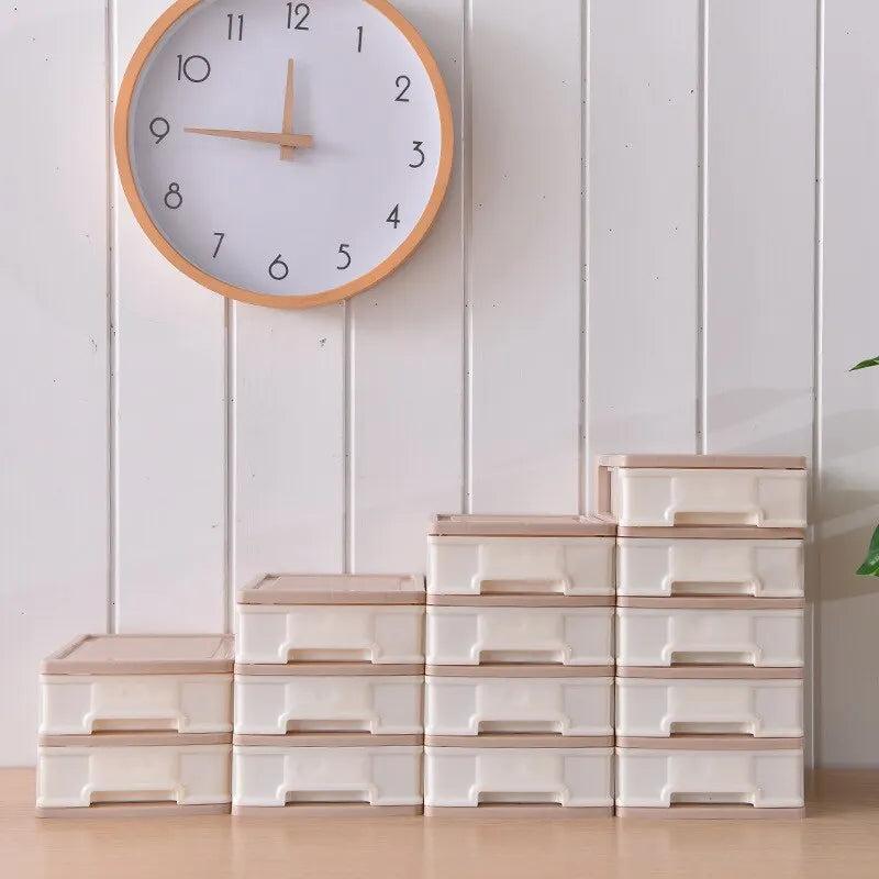3-Drawer Desktop Storage Cabinet for Office Supplies by HitMyNeed
