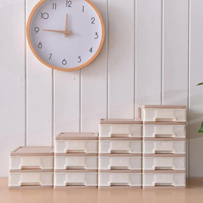 3-Drawer Desktop Storage Cabinet for Office Supplies by HitMyNeed