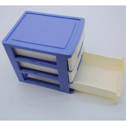 3-Drawer Desktop Storage Cabinet for Office Supplies by HitMyNeed