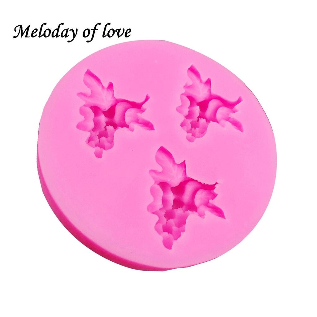 3-Hole Silicone Grape Mold for Cake Decorating by HitMyNeed