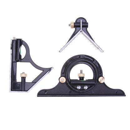 3-in-1 Adjustable Combination Ruler, Square & Protractor by HitMyNeed