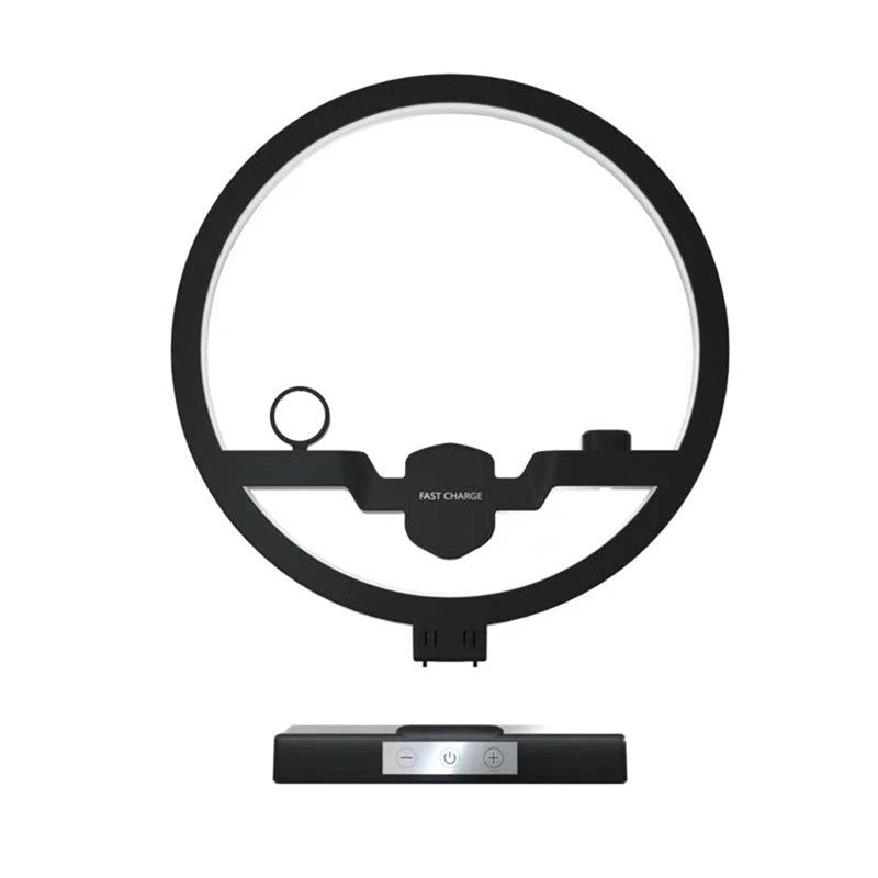 3-in-1 Apple Wireless Charger with Dimmable Night Lamp by HitMyNeed