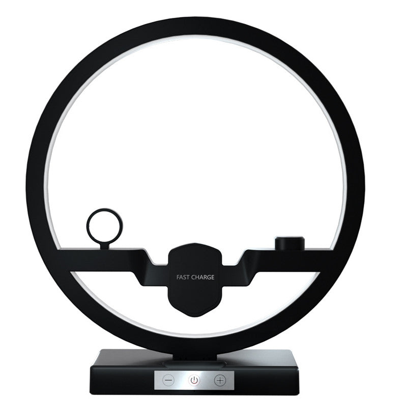 3-in-1 Apple Wireless Charger with Dimmable Night Lamp by HitMyNeed