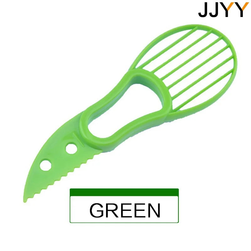 3-in-1 Avocado Slicer, Pitter & Peeler Tool green by HitMyNeed