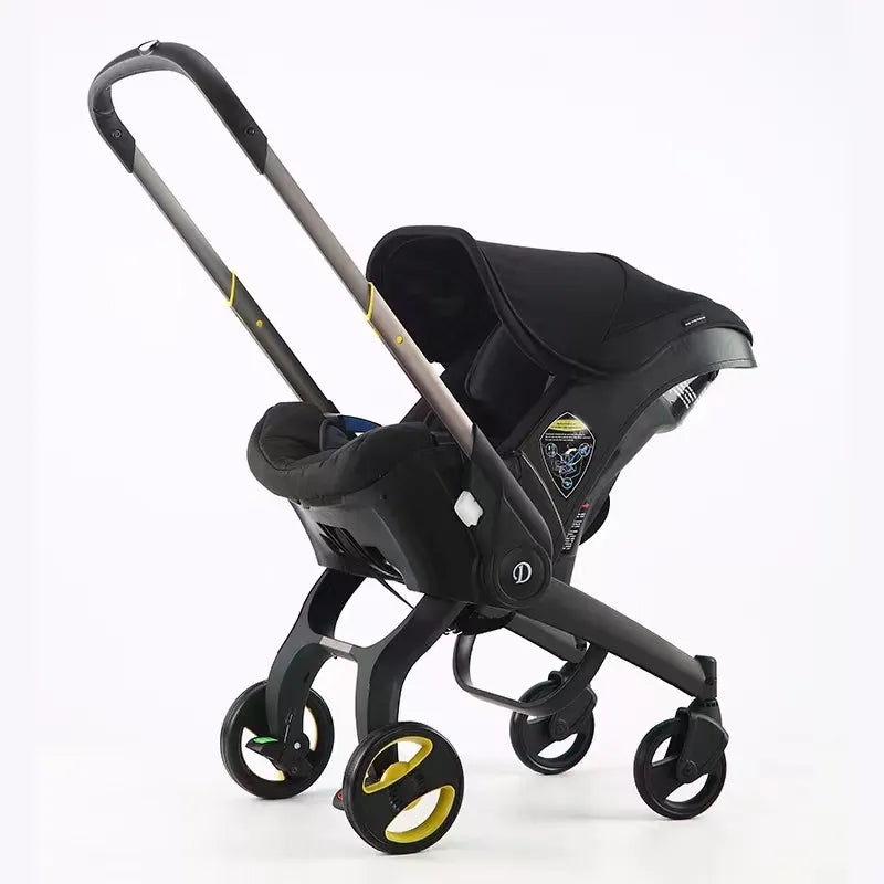 3-in-1 Baby Stroller and Infant Car Seat Travel System black by HitMyNeed