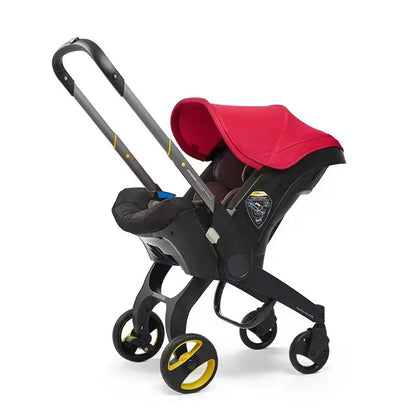 3-in-1 Baby Stroller and Infant Car Seat Travel System red by HitMyNeed