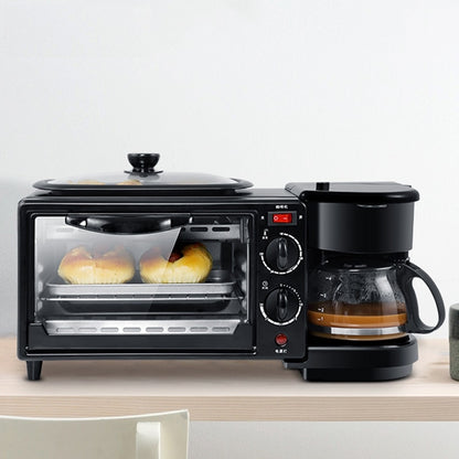 3-in-1 Breakfast Maker with Oven, Frying Pan & Coffee by HitMyNeed
