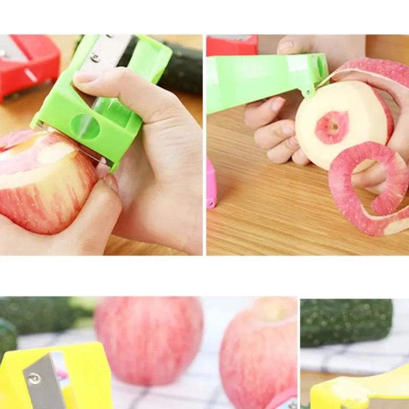 3-in-1 Cucumber Slicer, Peeler & Knife Sharpener by HitMyNeed