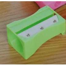 3-in-1 Cucumber Slicer, Peeler & Knife Sharpener green by HitMyNeed