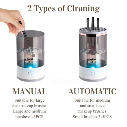 3-in-1 Electric Makeup Brush Cleaner & Dryer by HitMyNeed