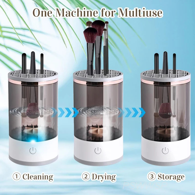 3-in-1 Electric Makeup Brush Cleaner & Dryer by HitMyNeed