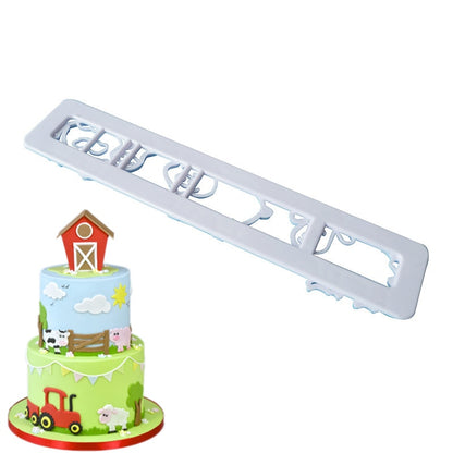 3-in-1 Farm Animal Cookie Cutter Set by HitMyNeed