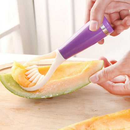3-in-1 Fruit Spoon and Slicer for Easy Prep by HitMyNeed