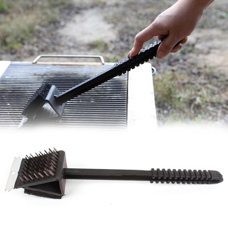 3 in 1 Grill Brush Cleaner with Scraper by HitMyNeed