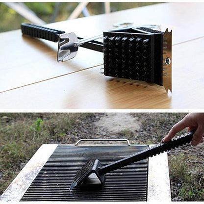 3 in 1 Grill Brush Cleaner with Scraper by HitMyNeed