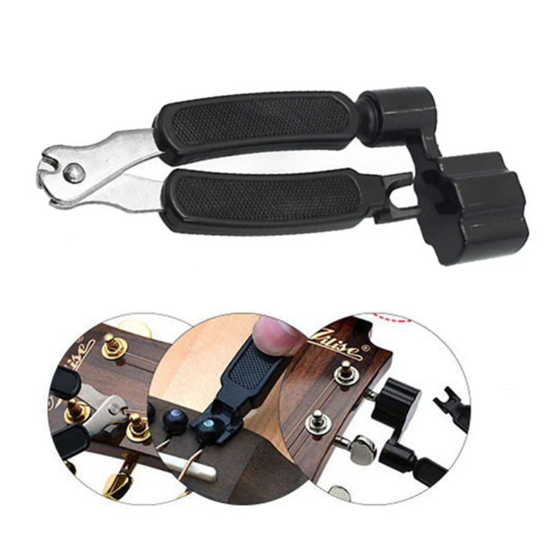 3-in-1 Guitar String Winder, Cutter & Pin Puller by HitMyNeed