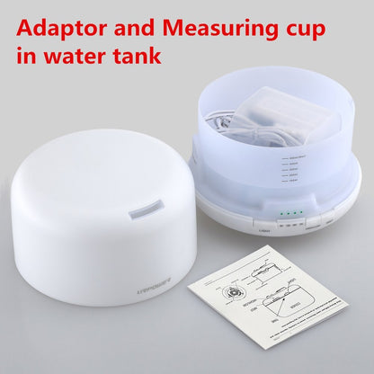 3-in-1 LED Ultrasonic Humidifier & Oil Diffuser by HitMyNeed