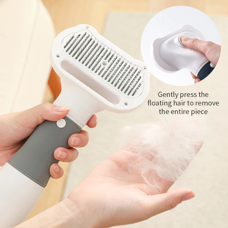 3-in-1 Low Noise Pet Dryer & Grooming Comb by HitMyNeed