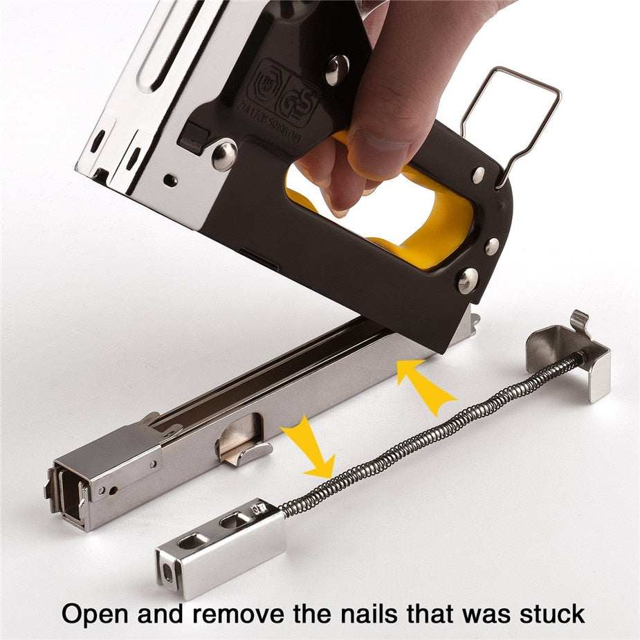 3-in-1 Manual Staple Gun with 600 Staples by HitMyNeed