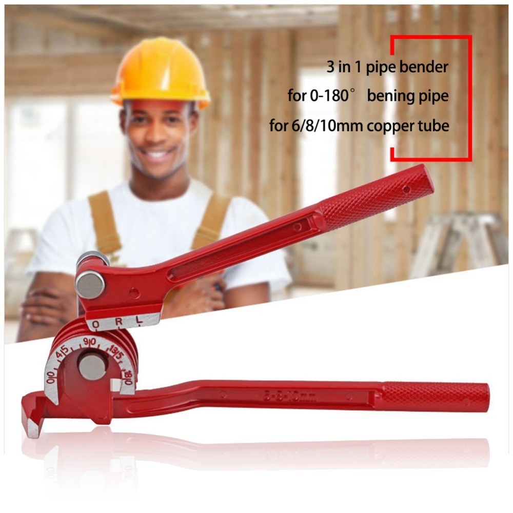 3-in-1 Pipe Tube Bender 180° Handheld Tool by HitMyNeed