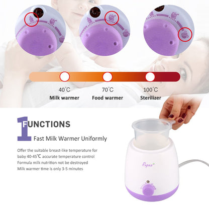 3-in-1 Portable Baby Bottle Warmer & Sterilizer by HitMyNeed